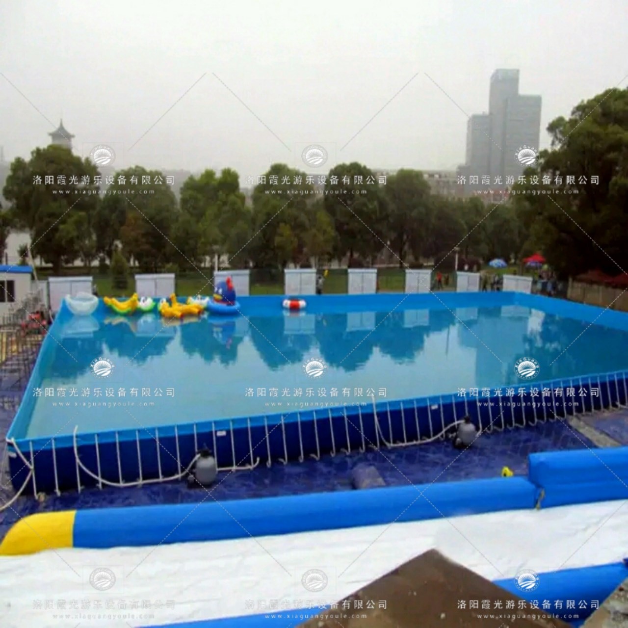 临淄室外支架游泳池